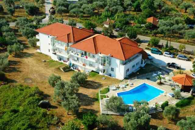 Achillion Hotel Skala Potamia Exterior foto