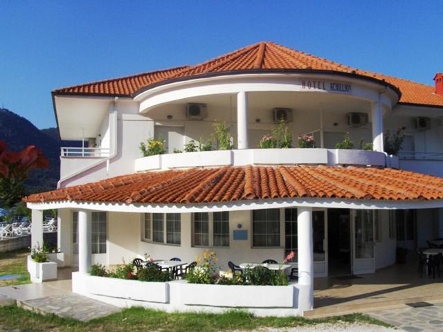 Achillion Hotel Skala Potamia Exterior foto