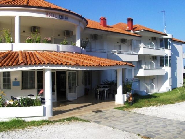 Achillion Hotel Skala Potamia Exterior foto
