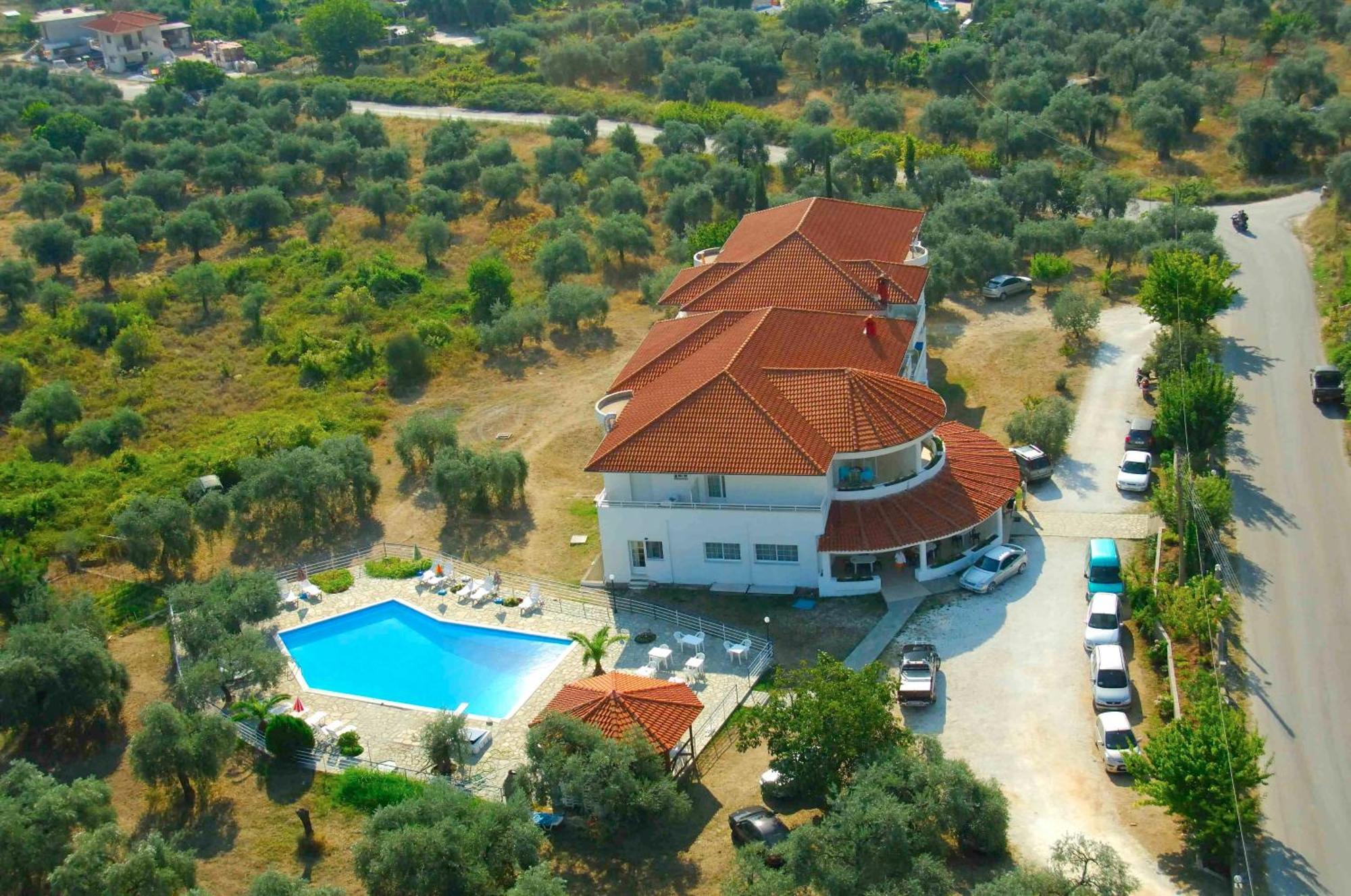 Achillion Hotel Skala Potamia Exterior foto