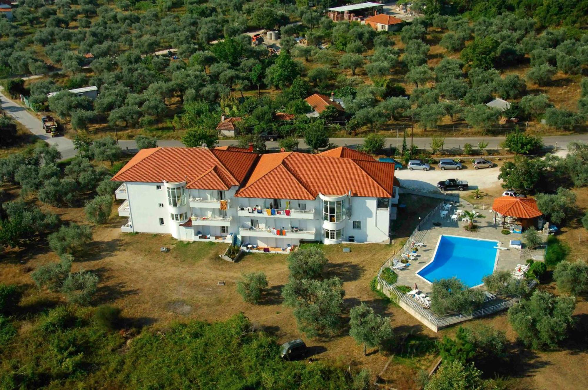 Achillion Hotel Skala Potamia Exterior foto