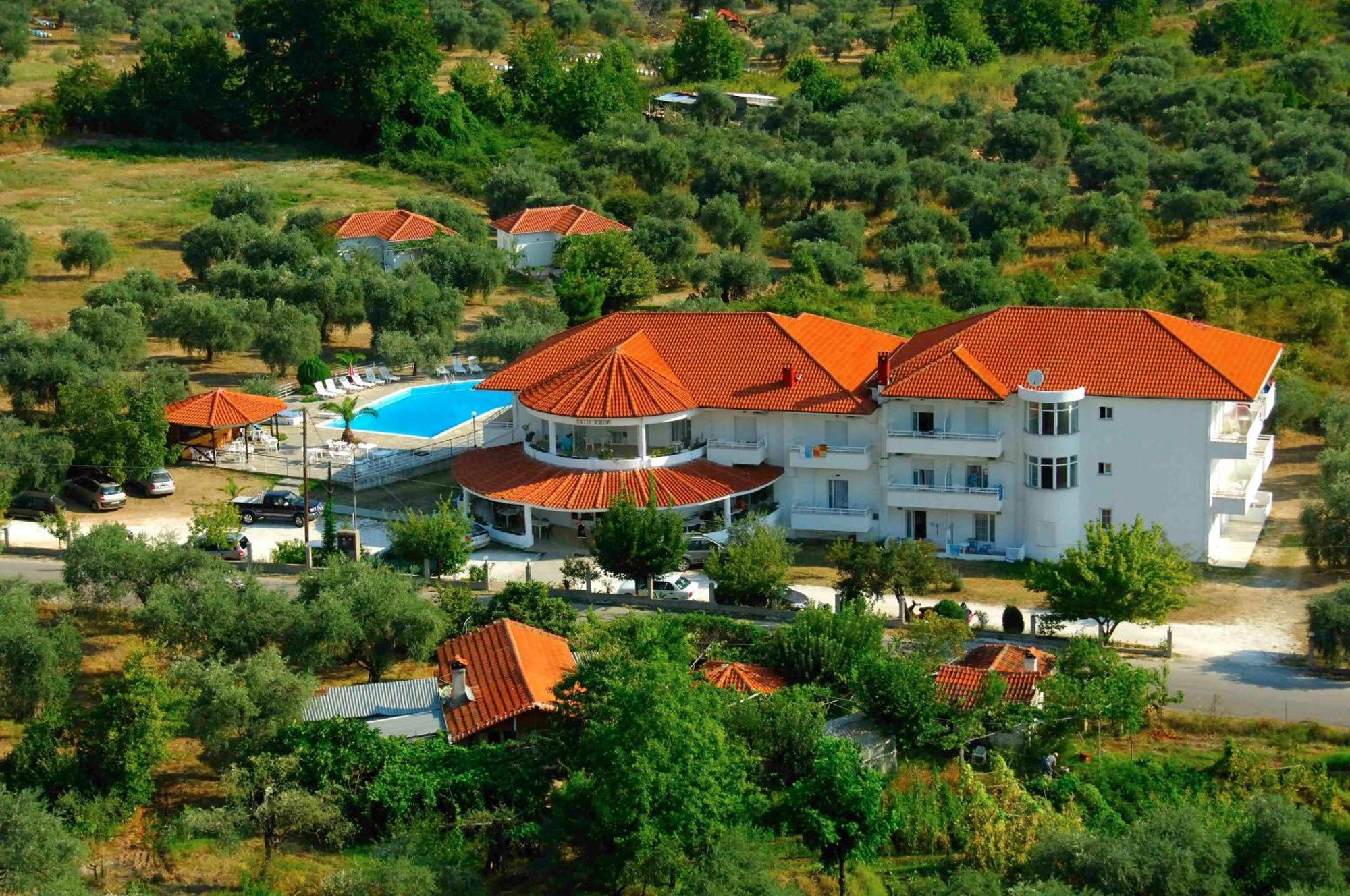 Achillion Hotel Skala Potamia Exterior foto