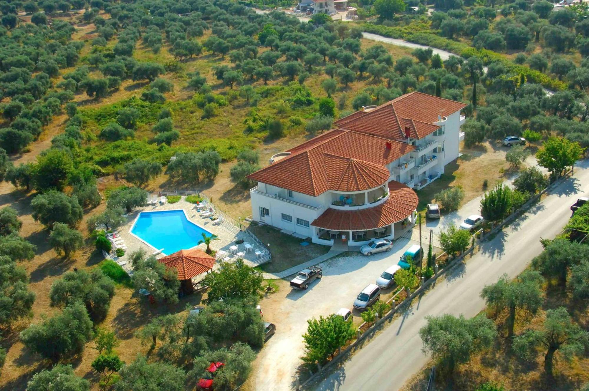 Achillion Hotel Skala Potamia Exterior foto